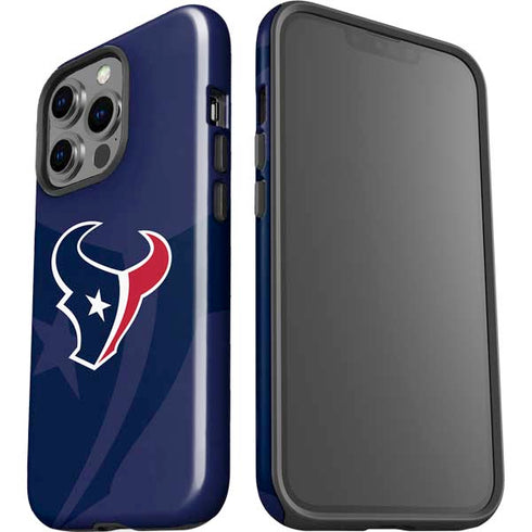 NFL Houston Texans Double Vision iPhone 15 Pro Impact Case